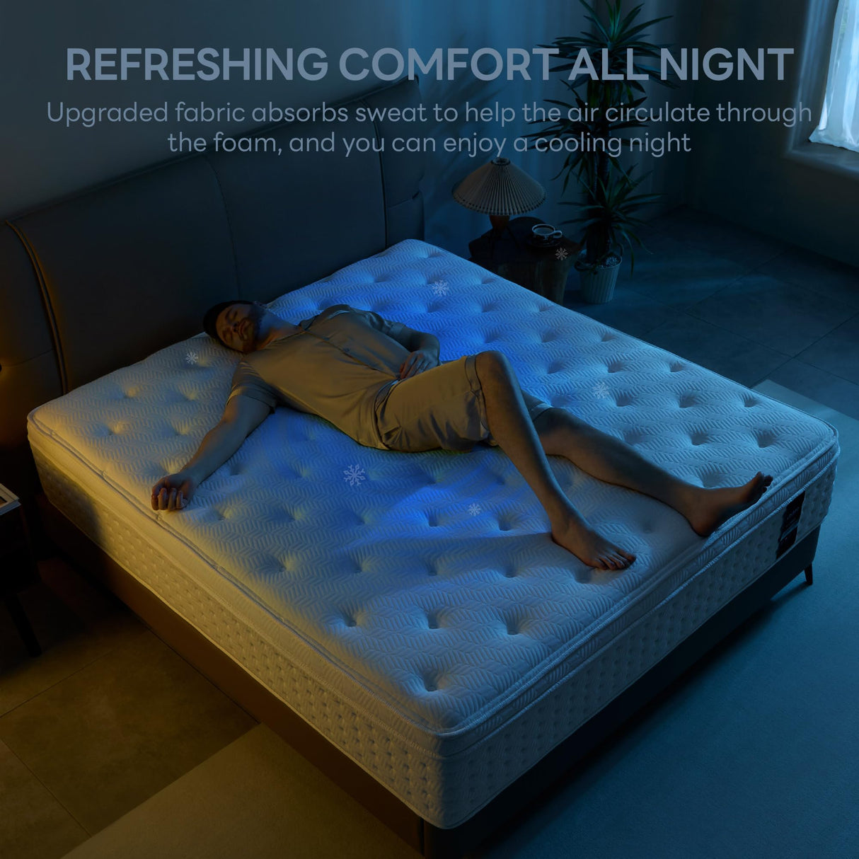 LIKIMIO 10 Inch Twin Mattress, Cool Hybrid Mattress in a Box, Gel Memory Foam, Individual Pocket Springs for Strong Edge Support, Motion Isolation, Pressure Relief, Oeko-TEX & CertiPUR-US, SG Made LIKIMIO