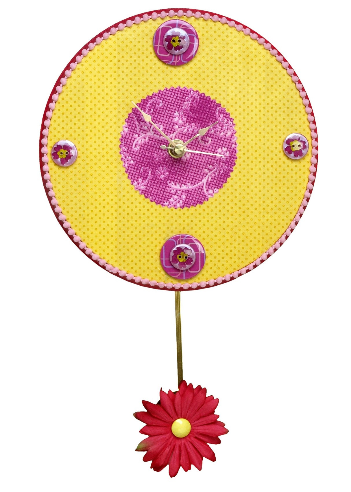 Walnut Hollow Pendulum Clock Movement for 3/4-inch Surfaces, Small Walnut Hollow