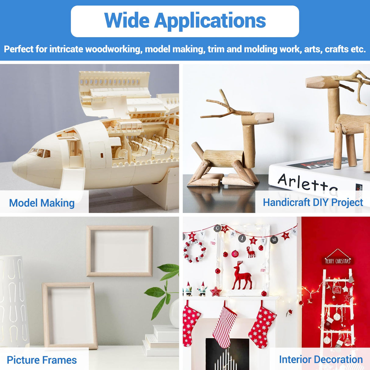 meite 23 Gauge Pin Nails, 1-Inch Micro Headless Pins for Pin Nailer - Copper Plated Pins Nails for Nail Gun, Ideal for Fine Woodworking and Trim Work (10,000 PCS) meite