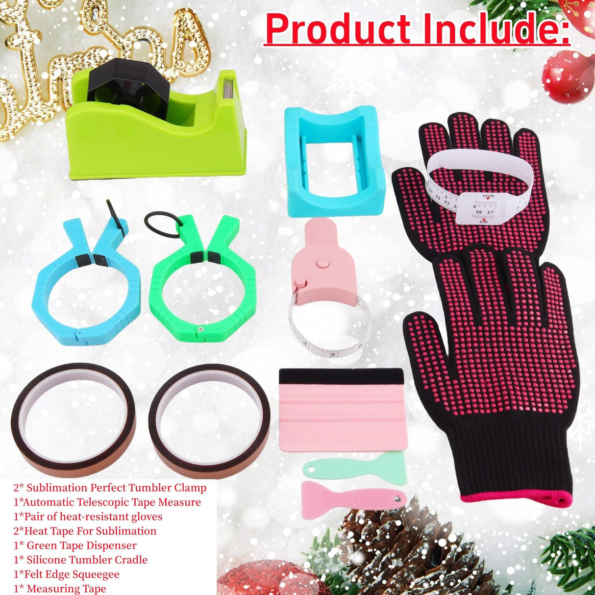 Tumbler Clamp for Sublimation,Cup Cradle for Crafting Tumblers,Sublimation Cup Holder Clamp for 20oz 15oz Cups,Mug Clamps for Sublimation,Tumbler Wrapper MGHT