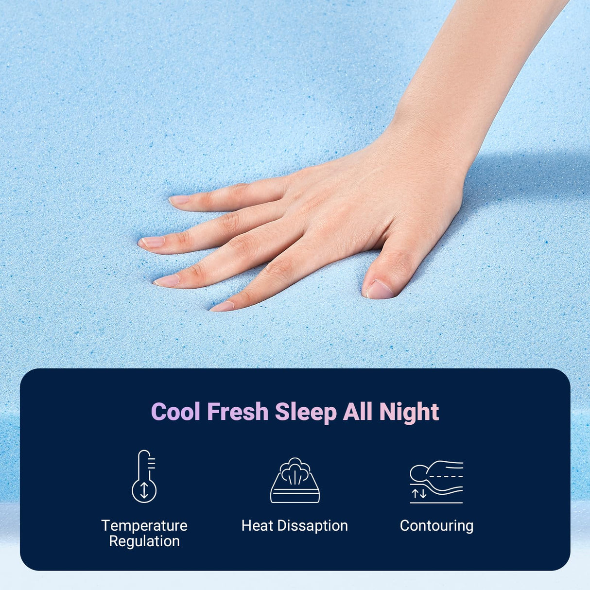 Avenco Twin Mattress, 14 Inch Twin Size Mattress in a Box, Medium Firm Hybrid Mattresses with Smarts™ Coil and Gel Memory Foam for Cool Night Sleep & Pressure Relief, CertiPUR-US Certified Avenco