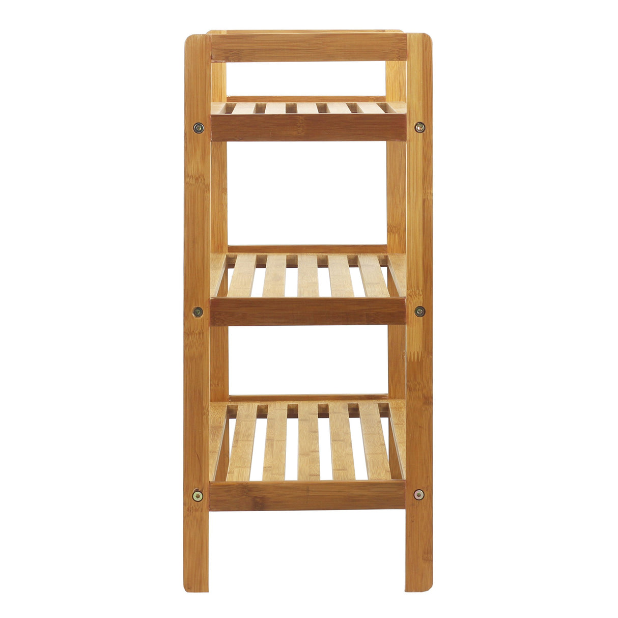 Oceanstar 3-Tier Bamboo Shoe Rack, Natural Oceanstar