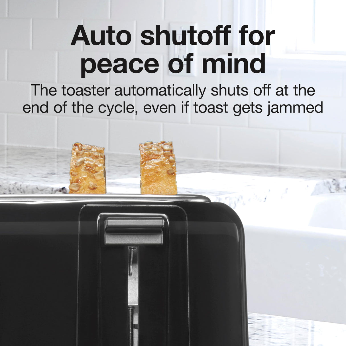 Proctor Silex 4 Slice Toaster with Extra Wide Slots for Bagels, Cool-Touch Walls, Shade Selector, Toast Boost, Auto Shut-off and Cancel Button, Black (24215PS) Proctor Silex