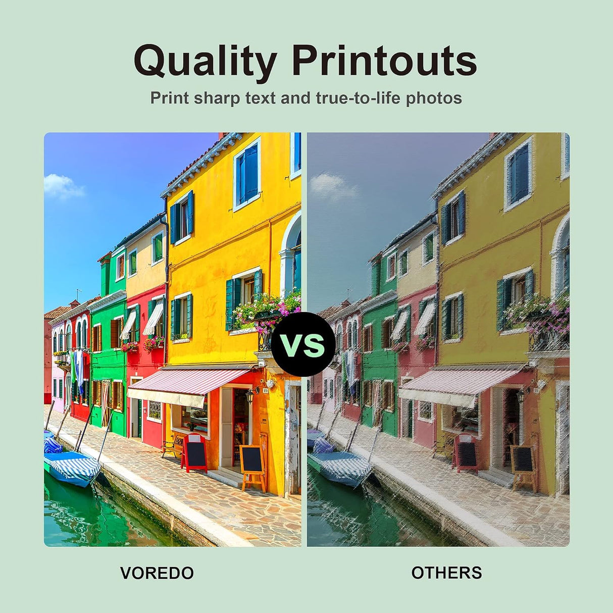 245XL 246XL Combo Pack Compatible for Canon Ink Cartridges 245 and 246 246XL 245XL Ink Cartridges for Canon Printers Pixma TR4520 TS202 TS302 TS3320 MG2522 MG2525 MX490 MX492 IP2820, 1 Black, 1 Color VOREDO