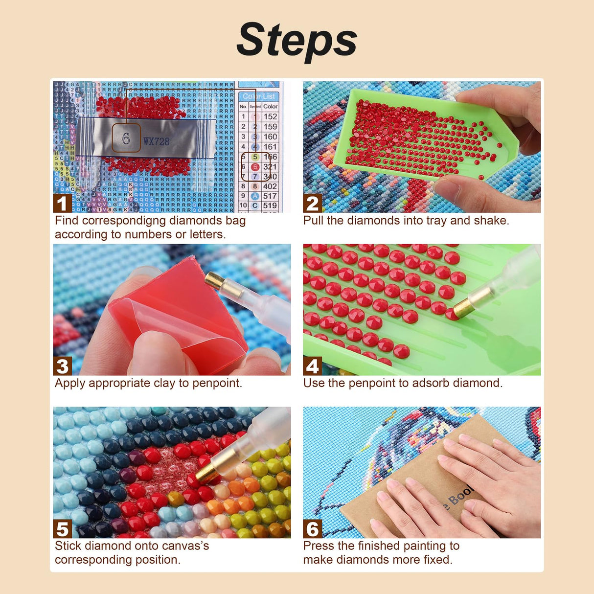 Stalente Diamond Painting Kits for Adults Autumn Pumpkin, 5D DIY Diamond Art Kits for Beginners Round Full Drill Diamond Painting for Home Wall Decoration Gift 12×12inch, Chrysanthemum Flower Stalente