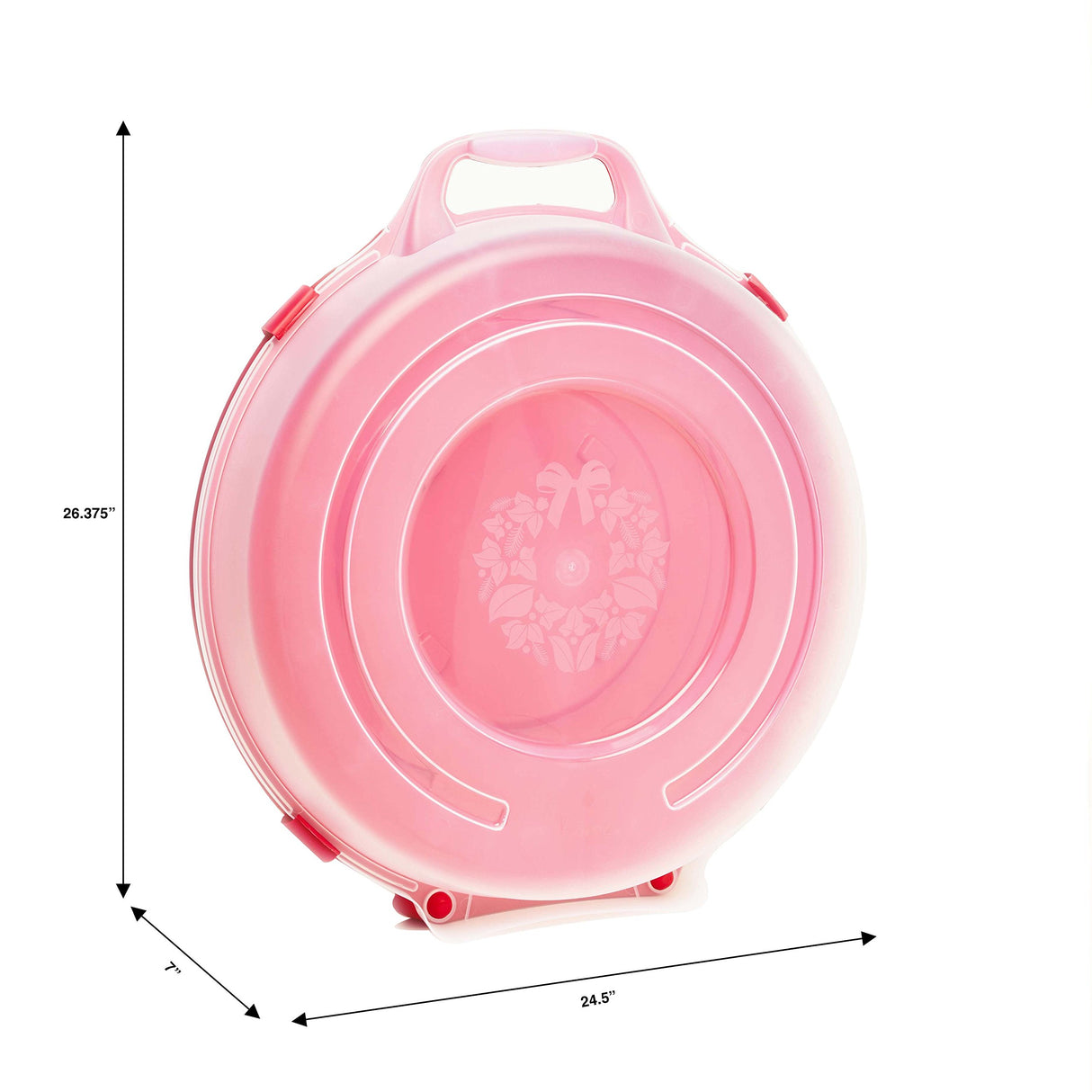 HOMZ Holiday Wreath Box, 24 Inches HOMZ