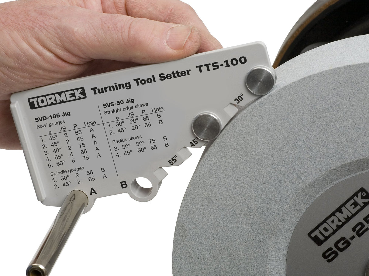 Woodturning Tool Sharpening Kit Tormek TNT-708. A Complete Turning Tool Sharpener Kit for Tormek Water Cooled Sharpening Systems. Tormek