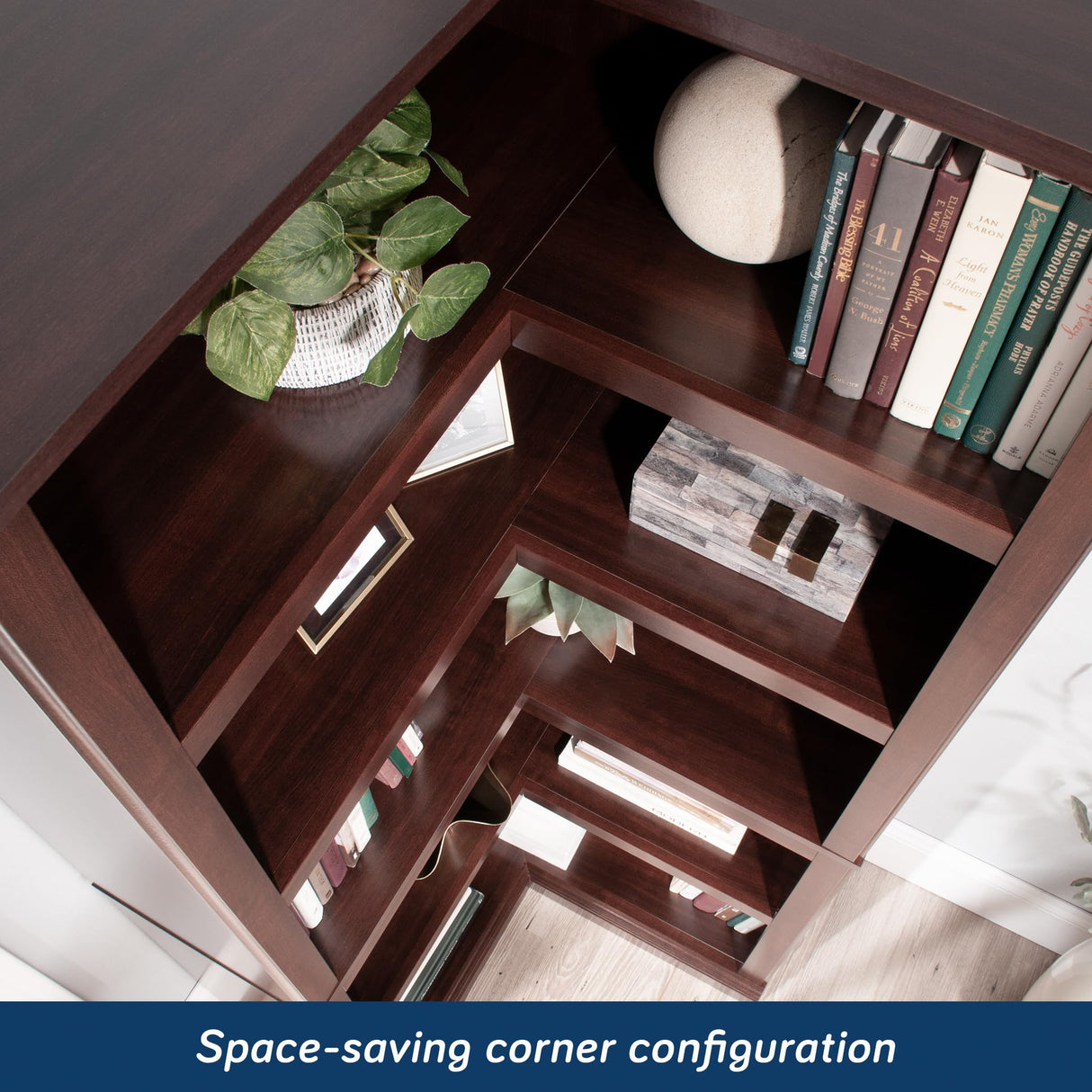 Sauder Miscellaneous Storage Bookcase, Select Cherry Finish Sauder