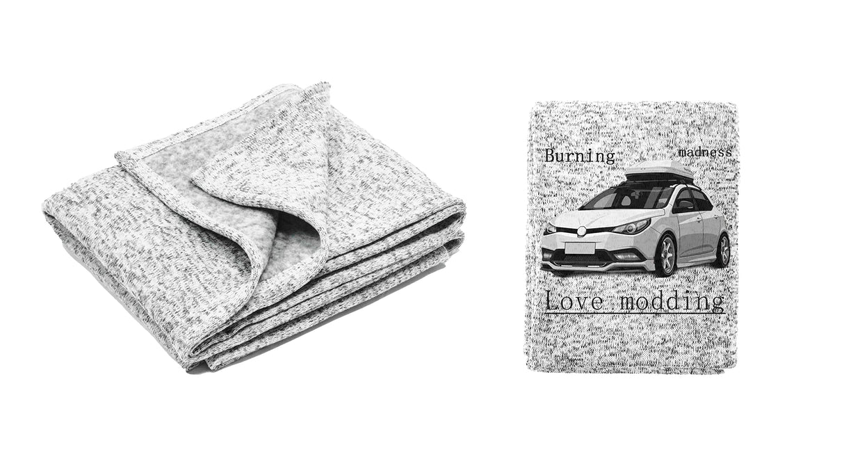 1 Pack 50"X60" Blank Sublimation Throw Blankets for Heat Press, Grey Polyester Fleece Sublimation Fleece Blanket Blanks for Custom Printing, DIY Sublimation Blankets with Soft and Warm Zeloyaut