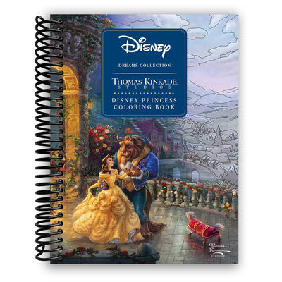Disney Dreams Collection Thomas Kinkade Studios Disney Princess Coloring Book