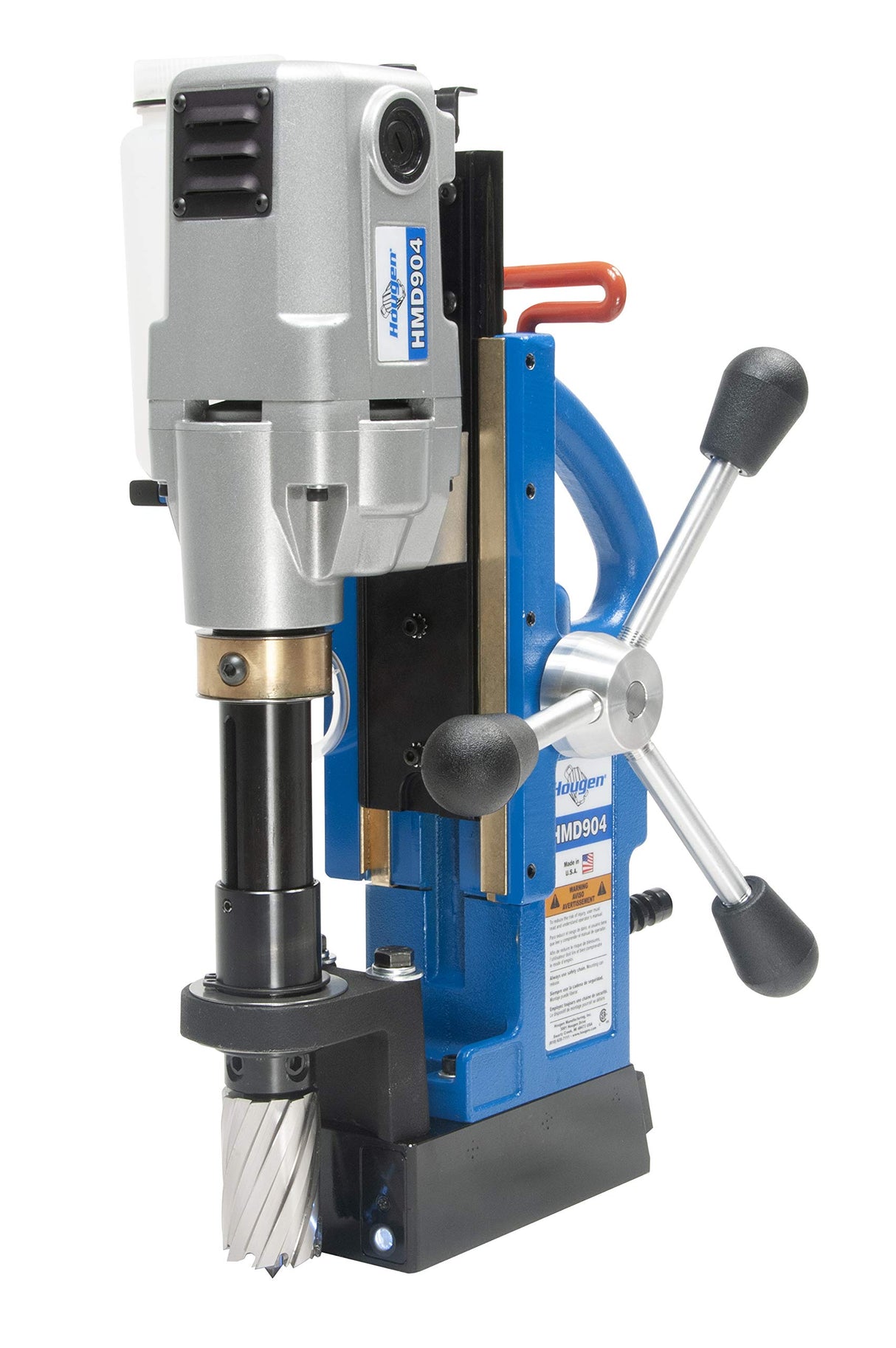 Hougen HMD904 115-Volt Magnetic Drill with Integrated Coolant Bottle Hougen