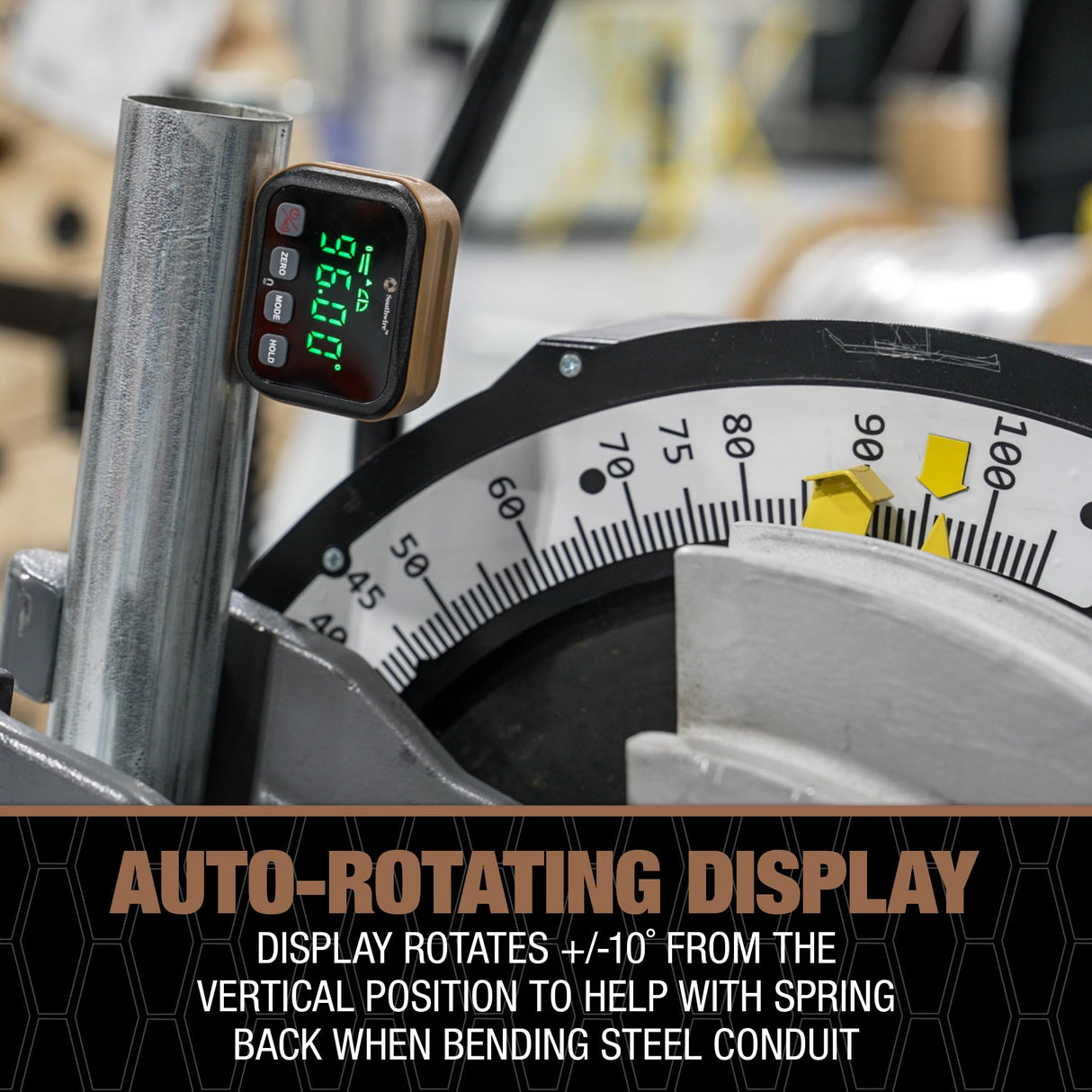 Southwire 66983640 Digital Angle Gauge, Measures 0-90 and 0-180 Degree Ranges, Angle Finder Southwire
