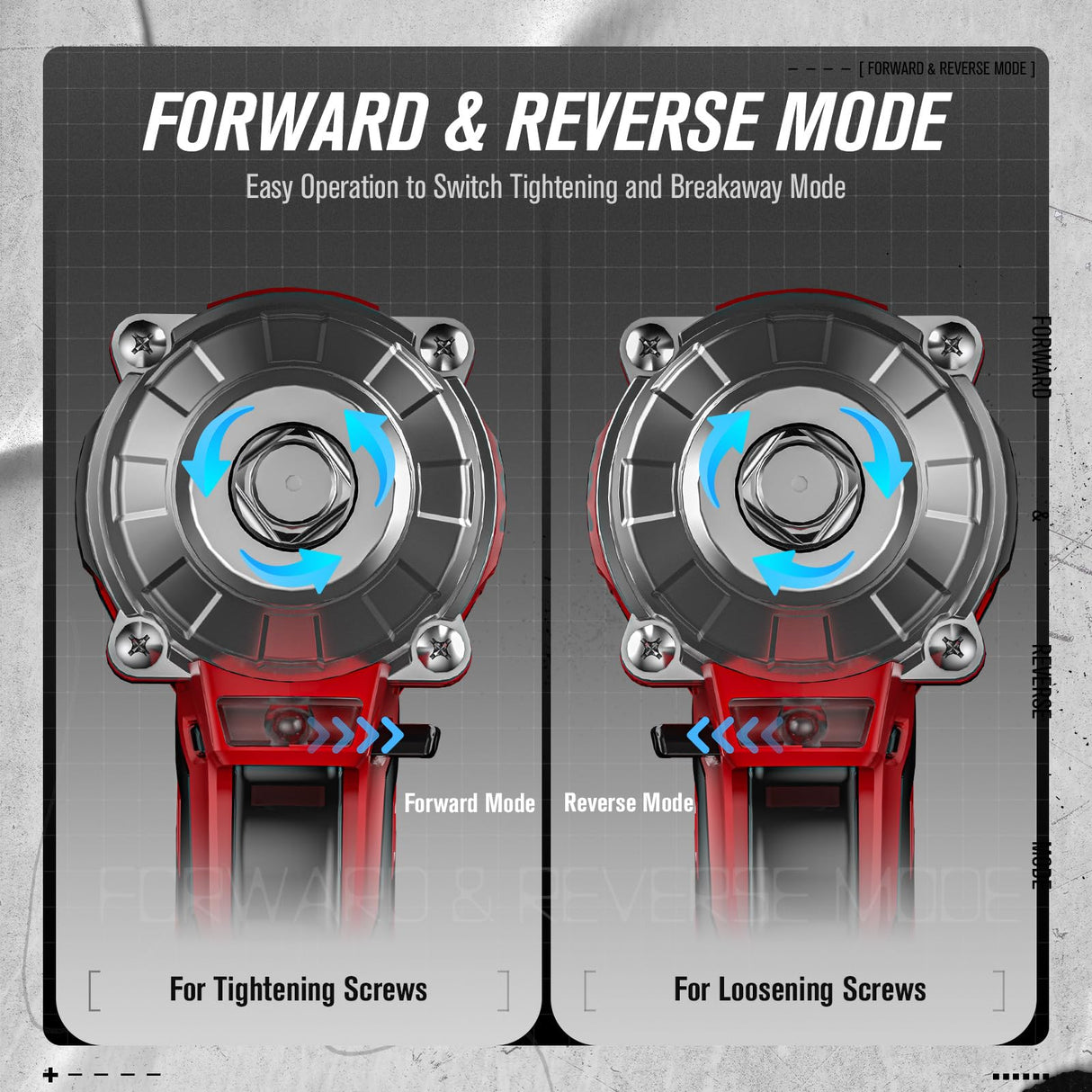 AVID POWER 1/2 Impact Wrench Brushless, 20V Cordless Impact Gun w/ 3 Variable Speeds, Max Torque 370ft-lbs (500N.m), 3.0Ah Li-ion Battery, 4Pcs Impact Sockets, Fast Charger AVID POWER