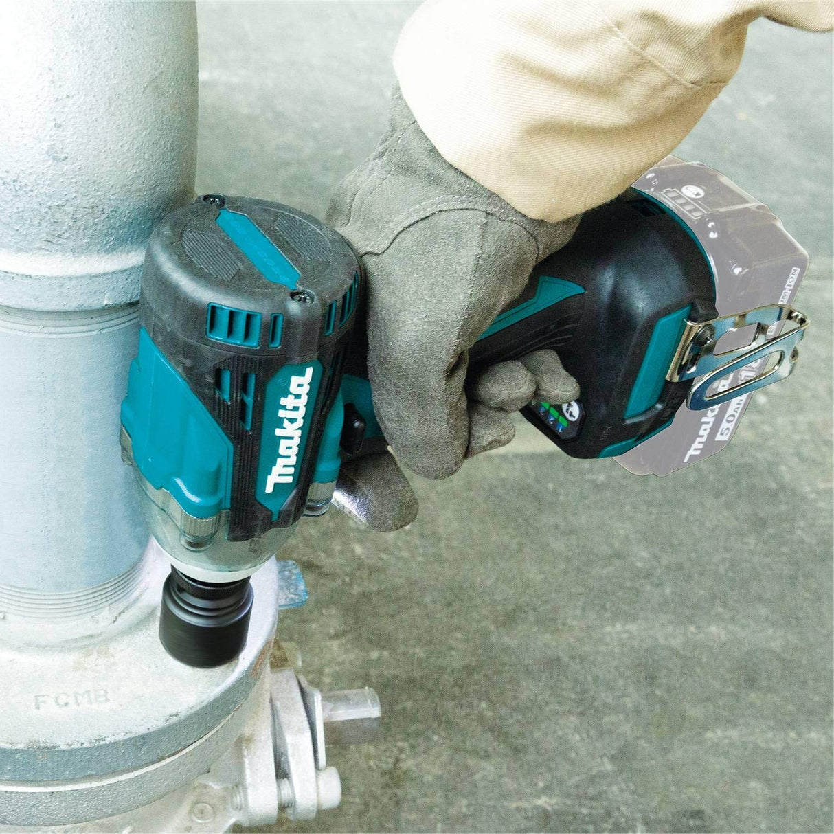 Makita XWT14Z 18V LXT Lithium-Ion Brushless Cordless 4-Speed 1/2" Sq. Drive Impact Wrench w/Friction Ring Anvil, Tool Only Makita