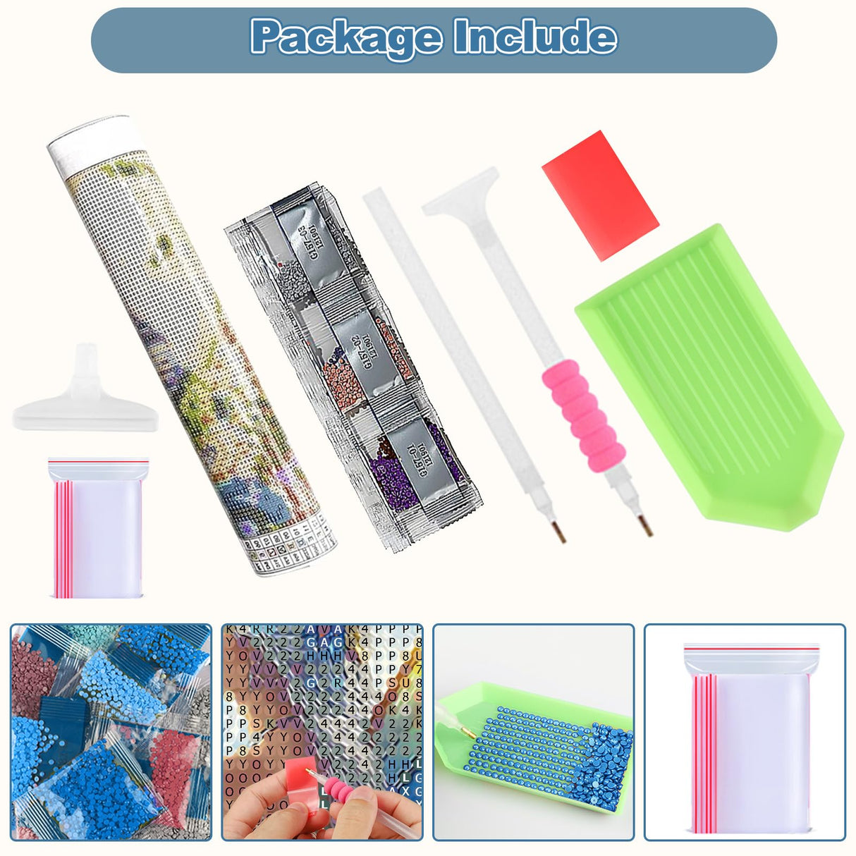 CEOVR Fairy Diamond Art Kits for Adults, 5D DIY Full Drill Diamond Painting Dots Gem Art, Adult Crafts Kits Arts and Crafts, Wall Decor for Home Office 12x16inch CEOVR