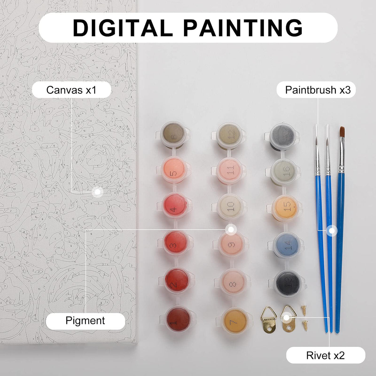 Sport Motorcycle Motocross Racing Theme Paint by Numbers Kit for Adults Beginners Adult Paint by Number Kits on Canvas DIY Acrylic Oil Paints Paintwork with Paintbrushes for Gift Home Wall Decor 16*20 TKJMCSW
