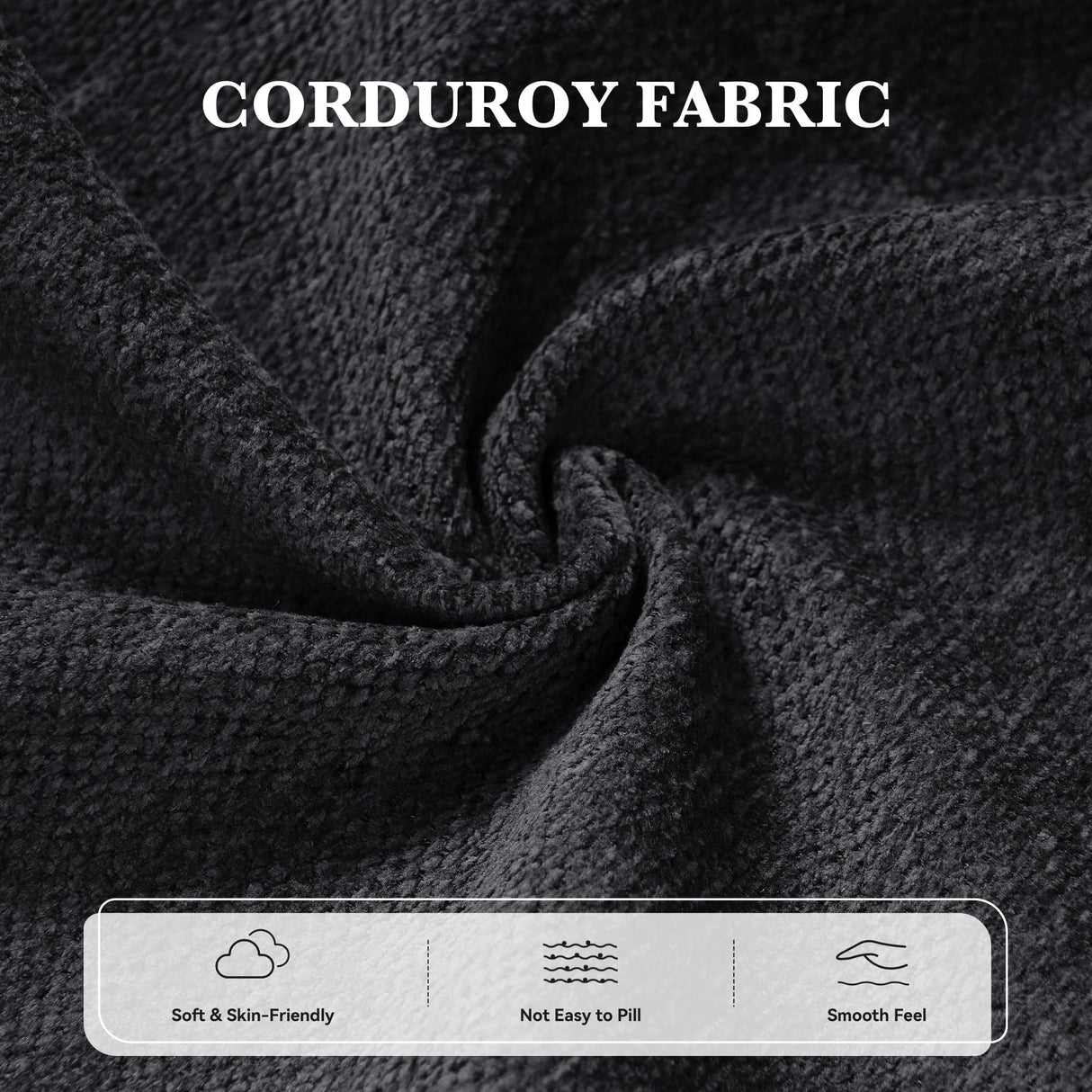 Nalupatio 107" Modern Boneless Couch Cloud Modular Sectional Sofa with L Shaped Chaise, Upholstered Comfy Chenille Couch Bed in a Box,No Assembly Required Nalupatio