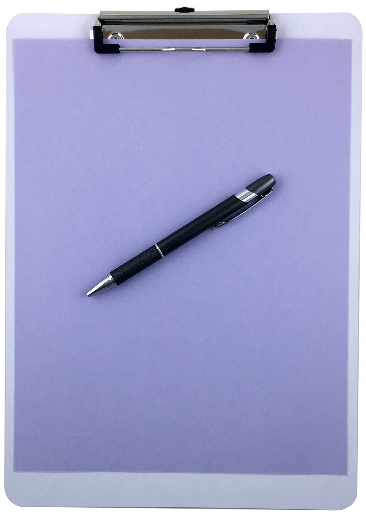 Clipboard Dry Erase Surface 9'' x 12.5'' Letter Size Low Profile Clip Whiteboard (Pack of 6) Trade Quest