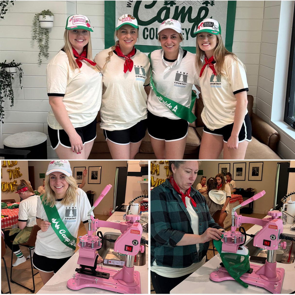 Whubefy Heat Press 12x15, 5 in 1 Heat Press Machine 360° Swing Away, Pink Sublimation Heat Press Digital Heat Transfer with 11oz Tumbler Press Machine, Heat Press Machine for Hat Cap Mug Plate Whubefy