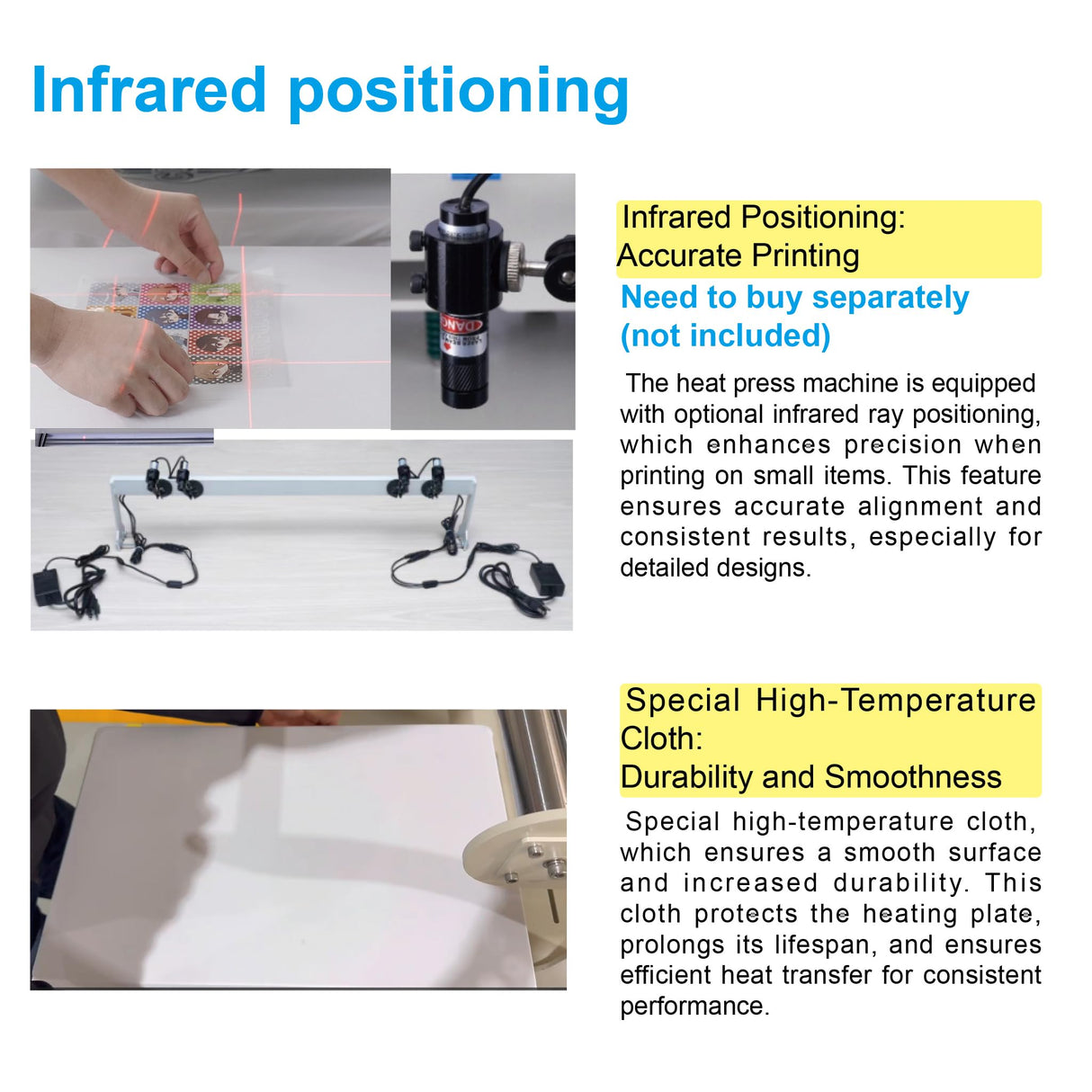 ZJBFXY88 24x32 Large Format Manual Heat Press Machine, Single Platen, Double Pressure Rods, 110V, 4500W (No Plug) (Grey, 24 x 32'' (60 x 80cm)) ZJBFXY88