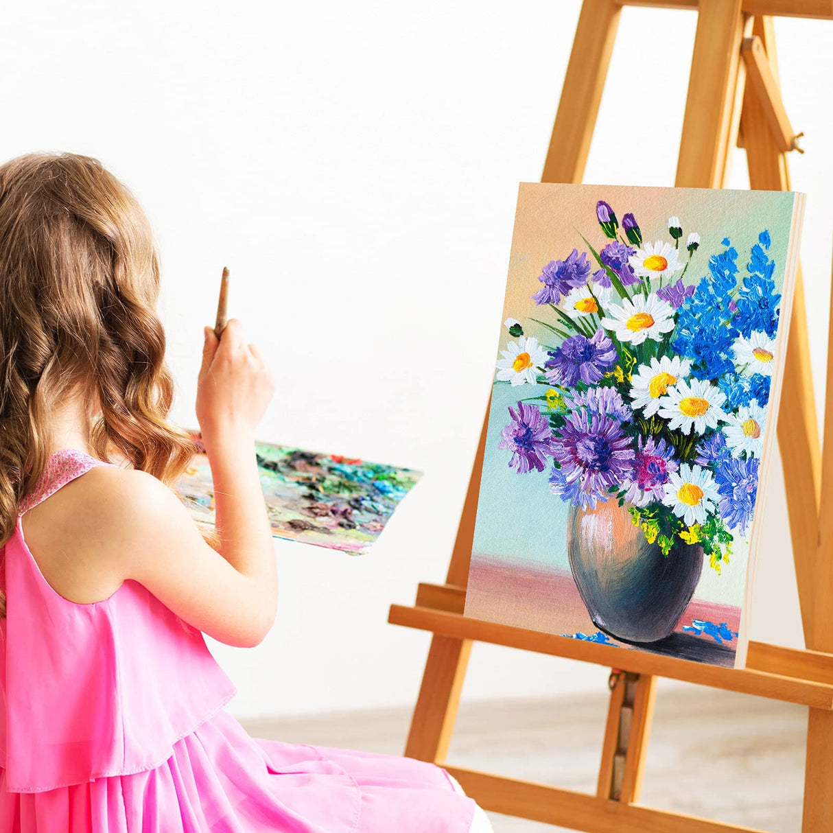 ADXCO 8 Pack Wood Panels 11 x 14 inch Wooden Canvas Board Unfinished Wooden Panel Boards for Painting, Arts, Pouring Use with Oils, Acrylics ADXCO