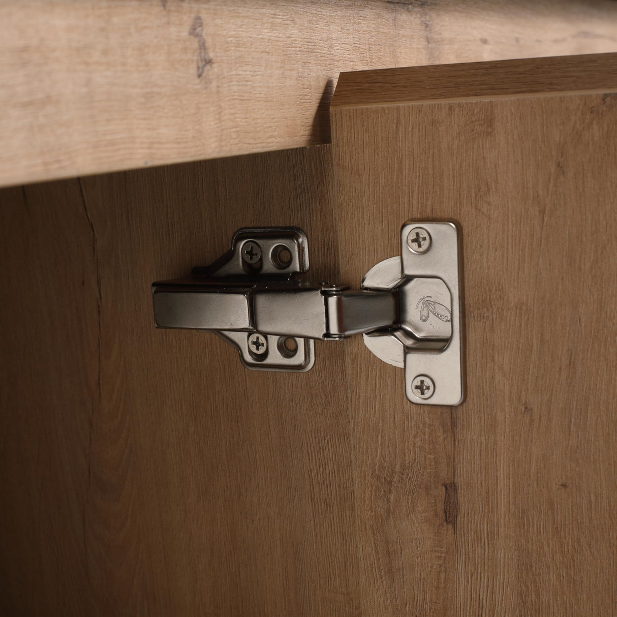 60" Floating Bathroom Vanity,60 Inch Bathroom Vanity Without Top Sink,Modern Floating Vanity Cabinet,Brown Wall Mounted Cabinet with Soft Closing Doors,Plywood(Sink Basin Not Included) WoodArtSupply