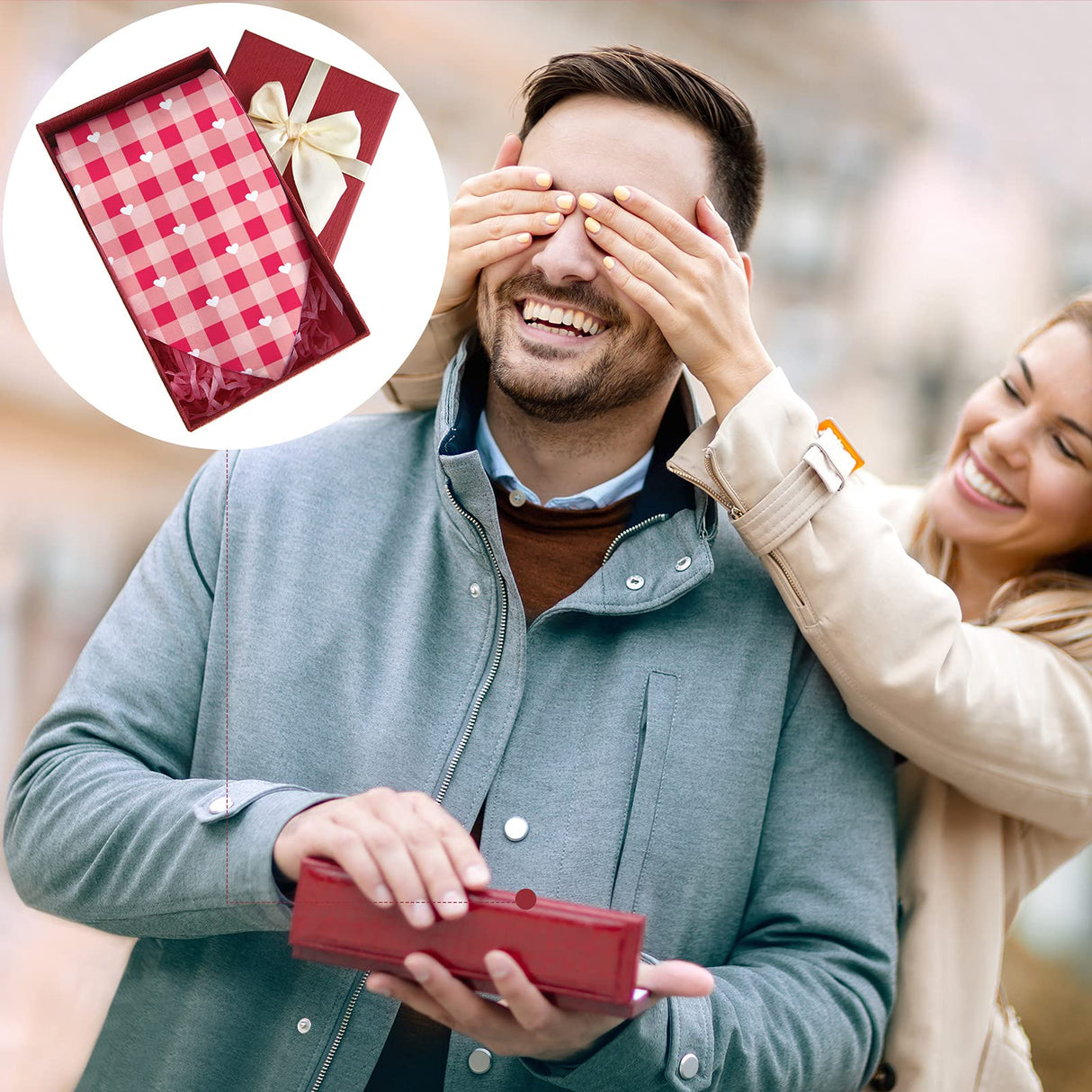 Geyoga 24 Pieces Sublimation Blank Tie for Men Solid DIY Dye White Polyester Neckties Sublimation for Weddings Party Geyoga