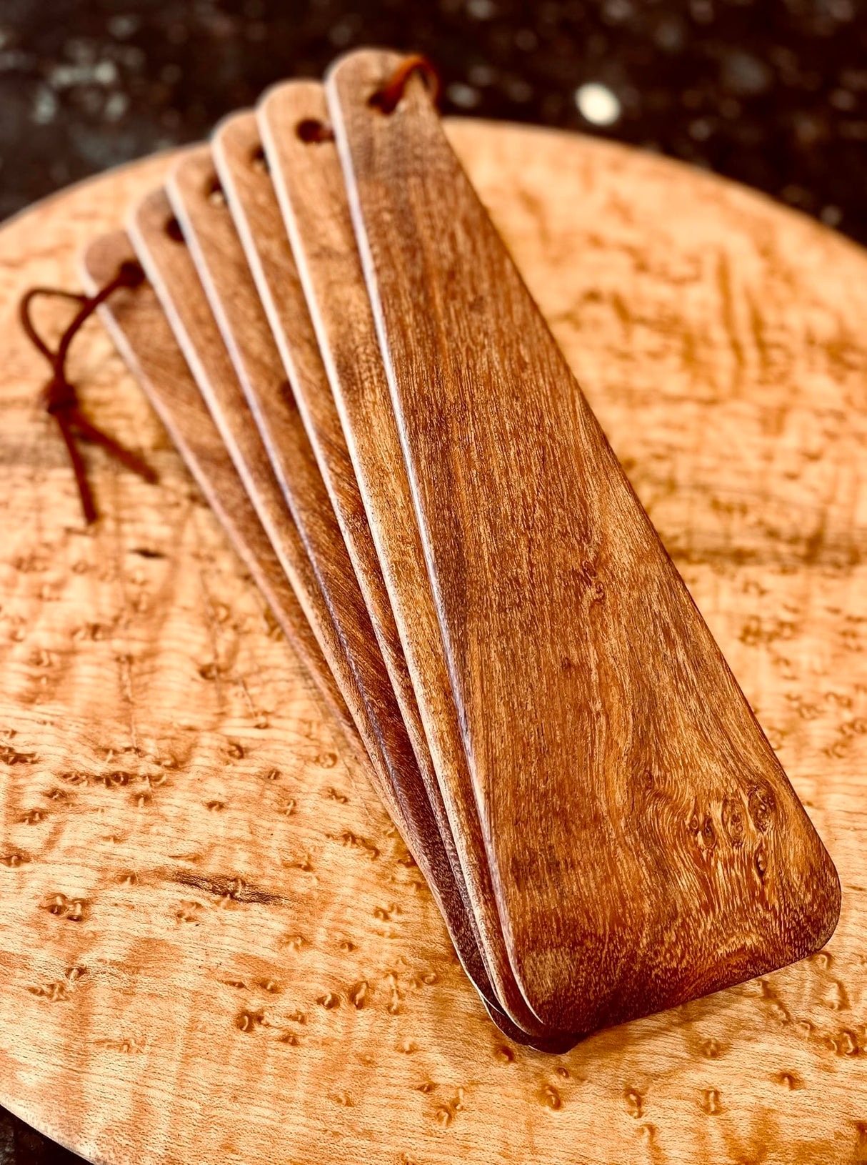 COWBOY SPATULA Mesquite Wood Spatula - Original Handmade in Texas Made in USA For Non stick Frying Pan, Cast Iron Skillet, griddle, baking, stainless steel (Original - Plain - No personalization) Cowboy Spatula Company