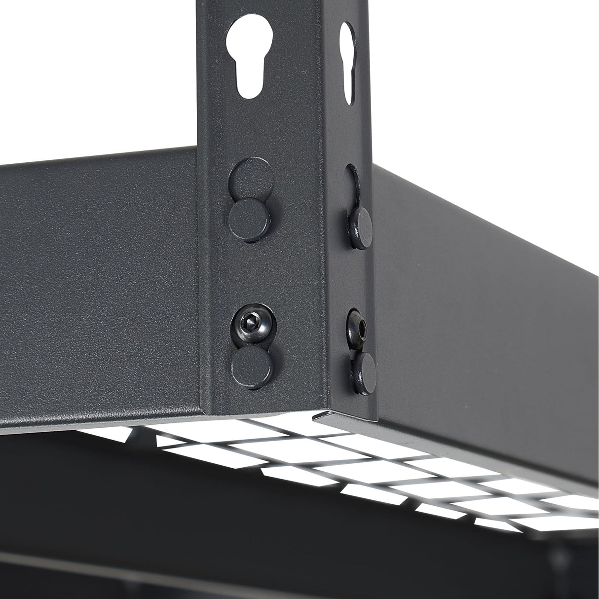 Klutch Overhead Garage Storage Rack — Adjustable Height, 96in.L x 48in.D x 23–37in.H Klutch