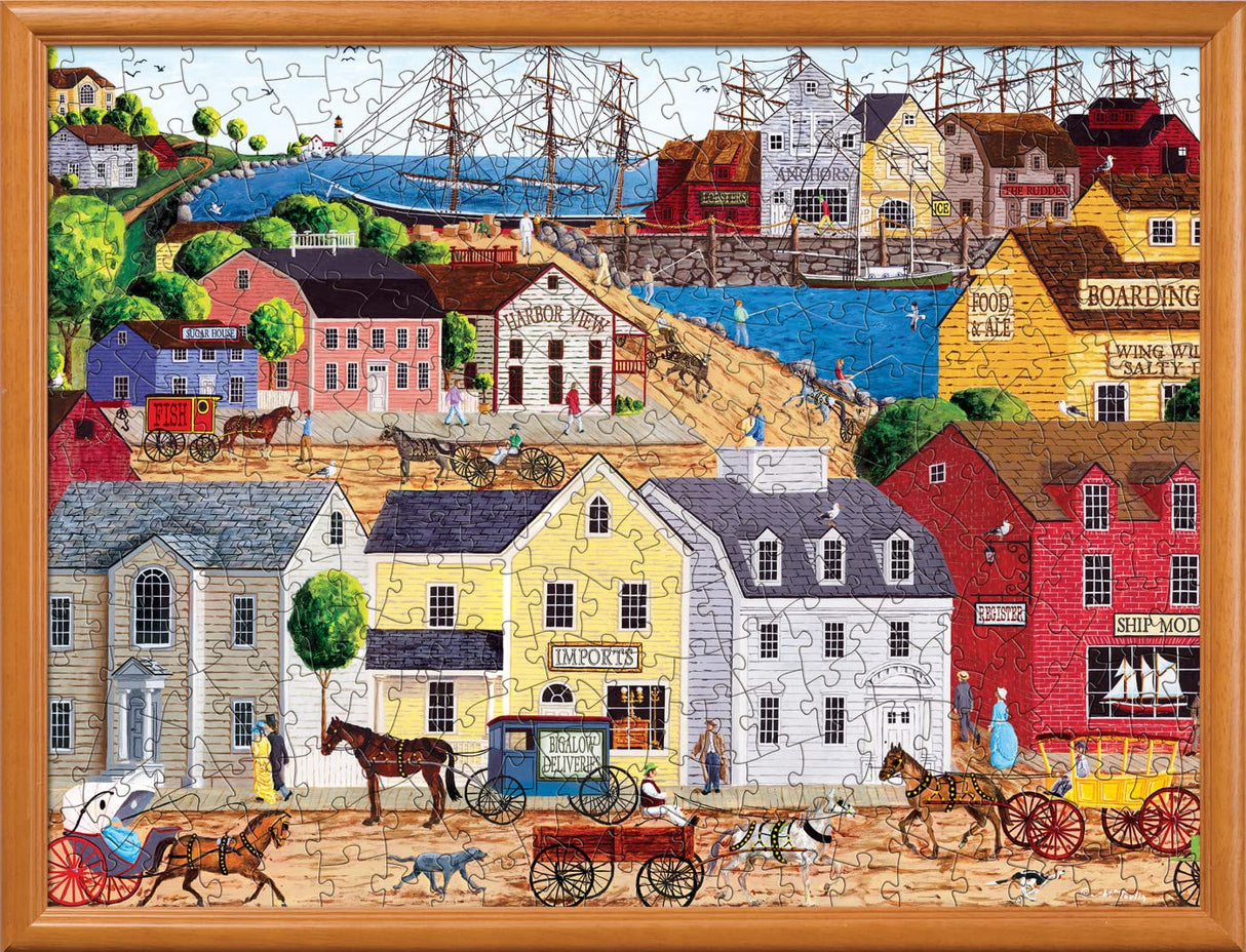 MasterPieces 300 Piece EZ Grip Jigsaw Puzzle - Home Port - 18"x24" Masterpieces