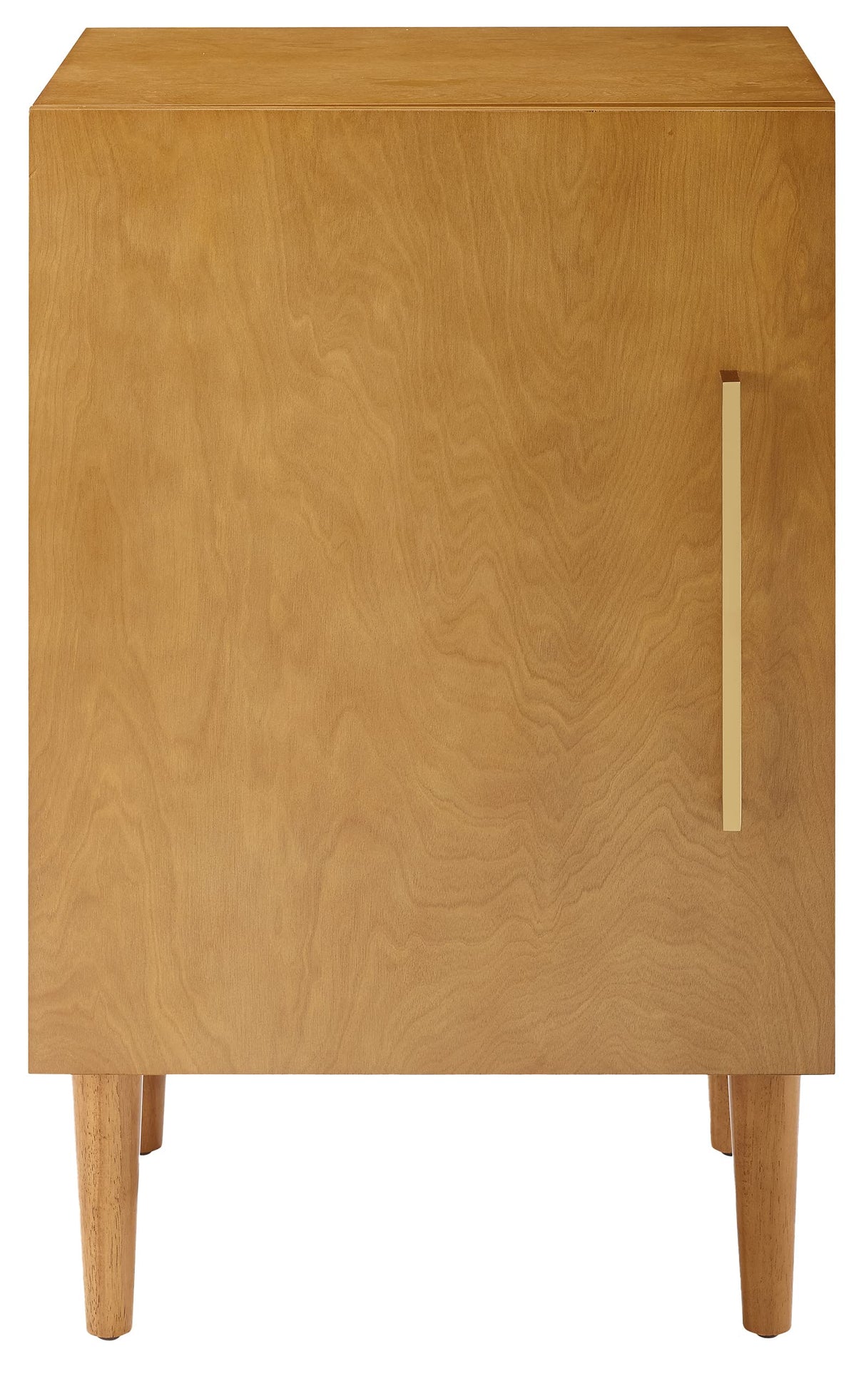 Crosley Furniture Everett Record Player Stand with Storage for Vinyl Records, Acorn Crosley Furniture