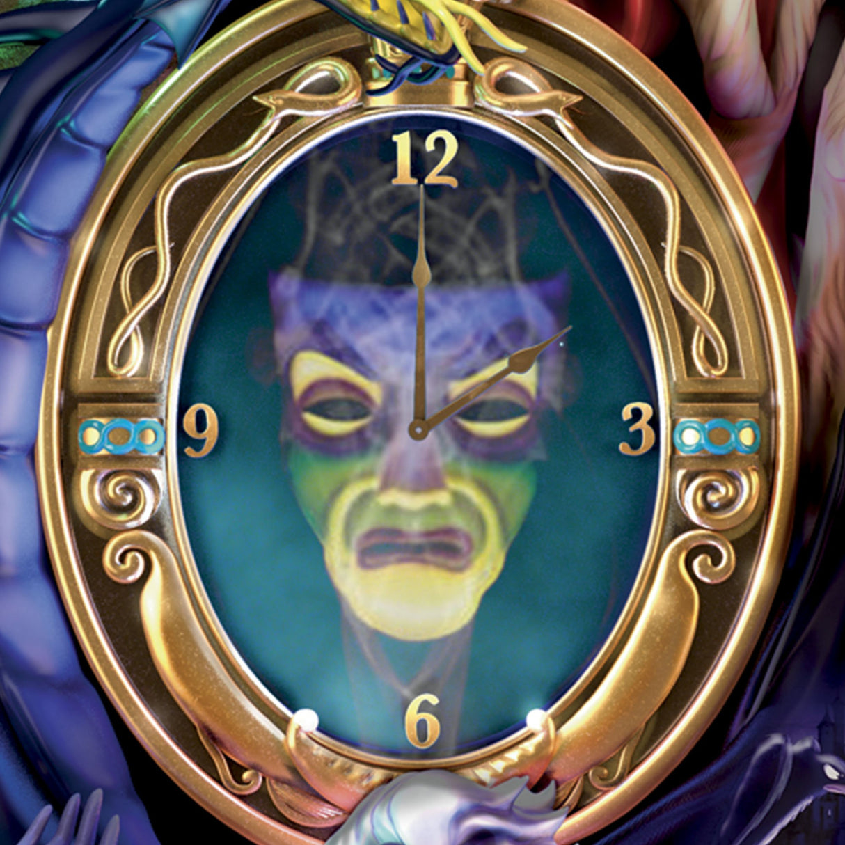 Disney Classic Villains Timeless Treachery Cuckoo Clock Bradford Exchange The Bradford Exchange