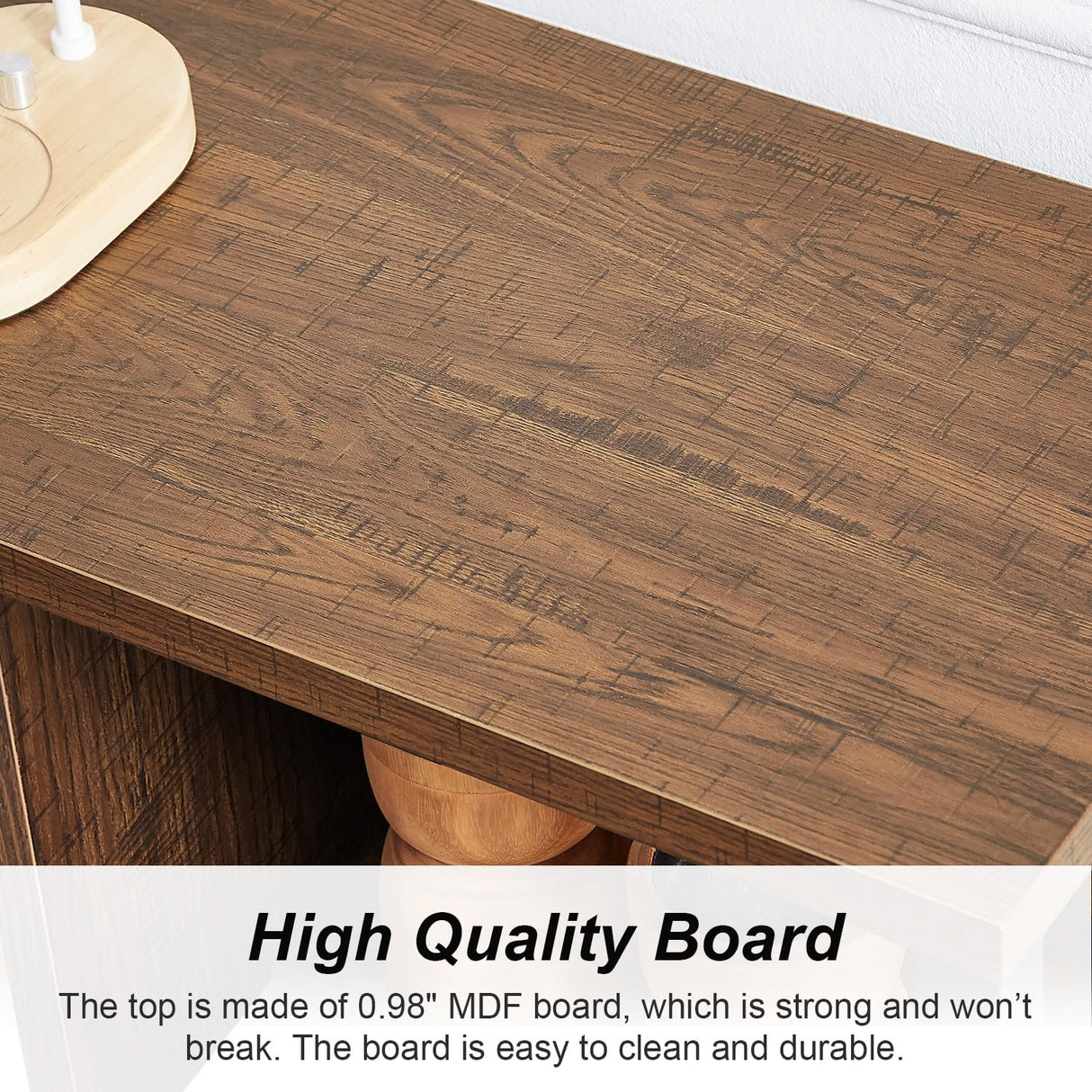 HOMISSUE 6 Cube Storage Organizer Shelf, Rustic Short Bookshelf with 3 Cubby Bin, Industrial Horizontal Bookshelves with Metal Frame, Low and Wide Bookcase for Living Room and Office, Brown HOMISSUE