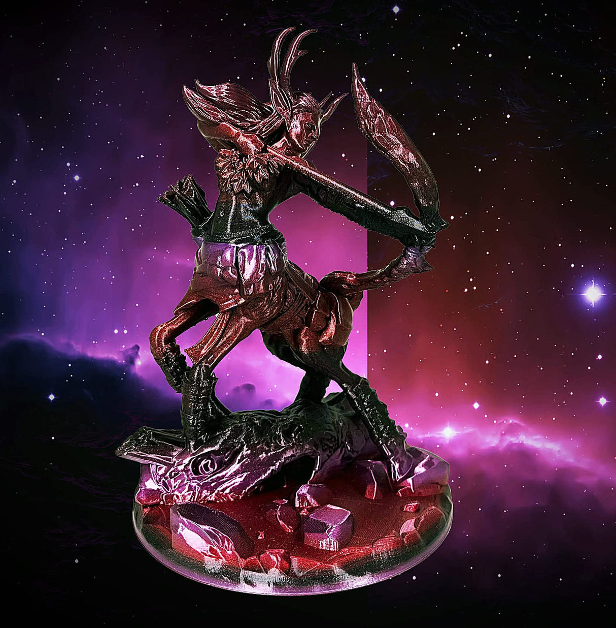 Stronghero3D PLA 3D Printer Filament 1.75mm,Galaxy Red,Black,Silk Purple,Net Weight 1kg Accuracy +/-0.05mm Stronghero3D