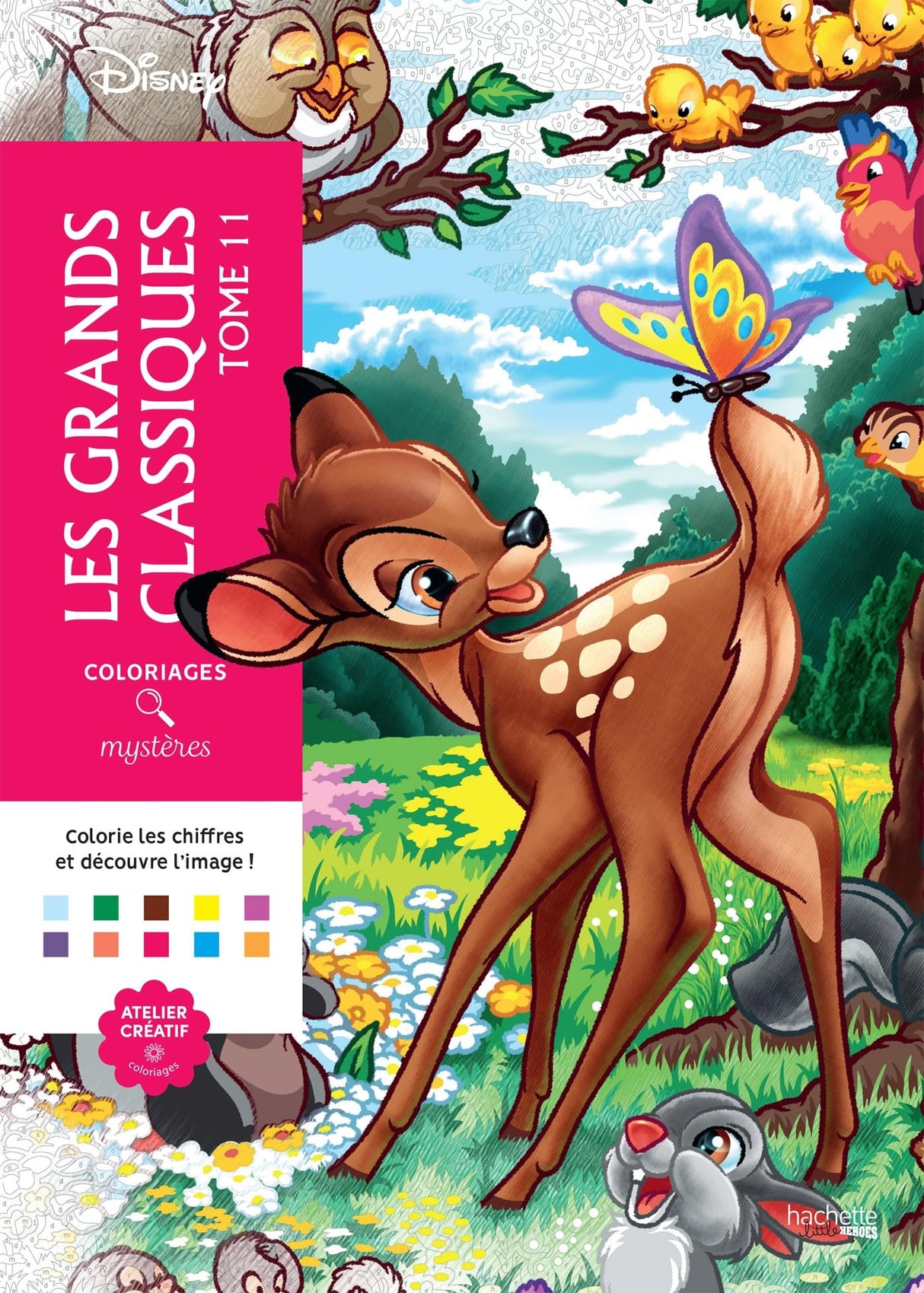 Coloriages mystères Disney - Les Grands classiques Tome 11 WoodArtSupply