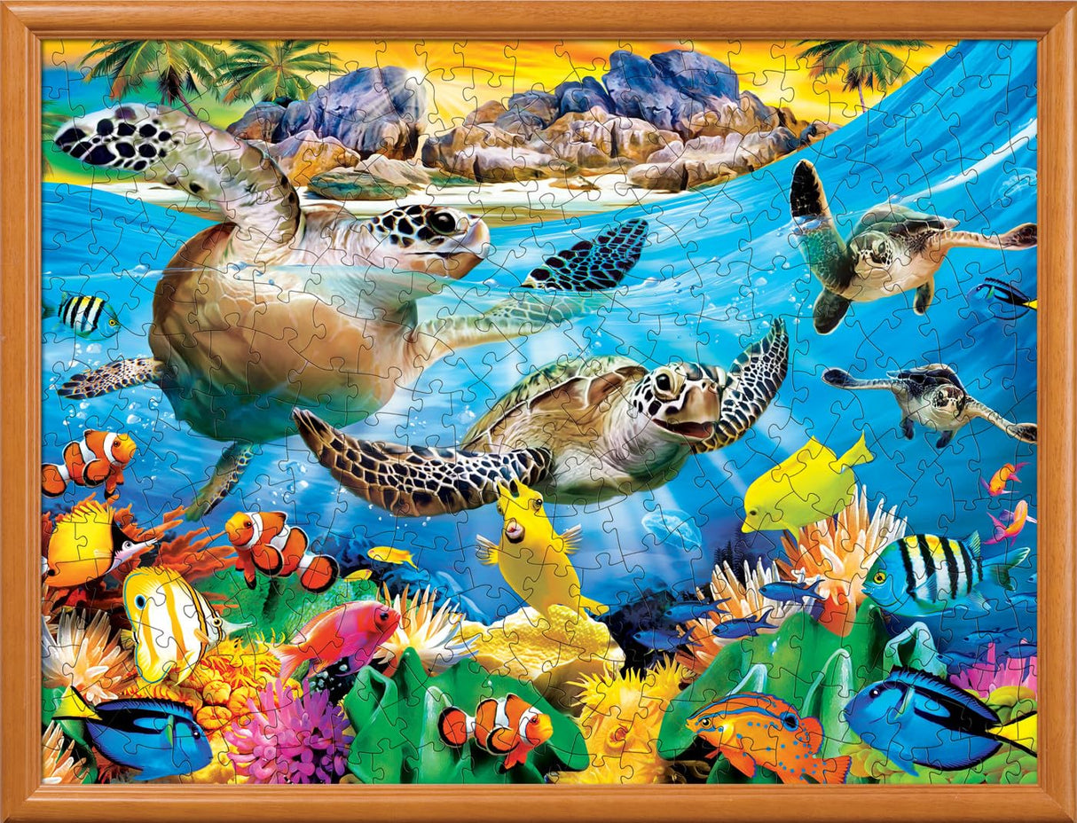 MasterPieces 300 Piece EZ Grip Jigsaw Puzzle - Breaking Waves - 18"x24" Masterpieces
