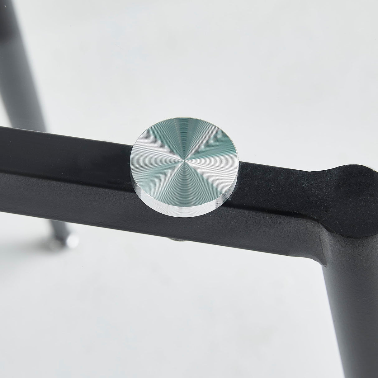 Anchorhome Modern 5-Piece 35.4" Round Glass Dining Room Table Set with Faux Leather Chairs for 4 Person - Space-Saving Kitchen Furniture for Small Apartments (5-PIECE(Beige)) Anchorhome