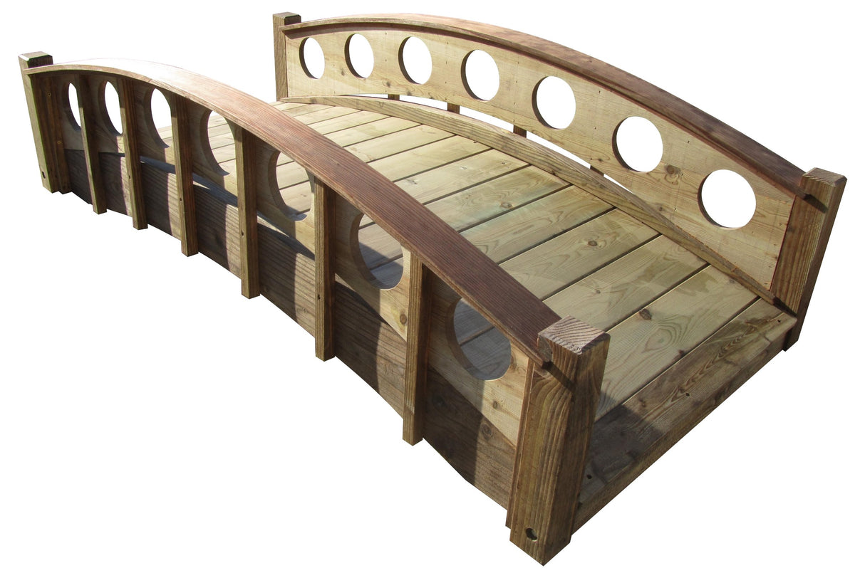 SamsGazebos 6' French Ring Bridge, Treated SamsGazebos