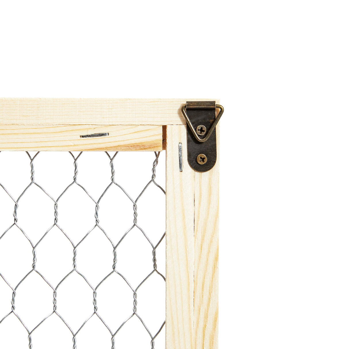 Bright Creations Unfinished Wood Window Frame with Chicken Wire Mesh (12 x 16 in, 2 Pack) Bright Creations