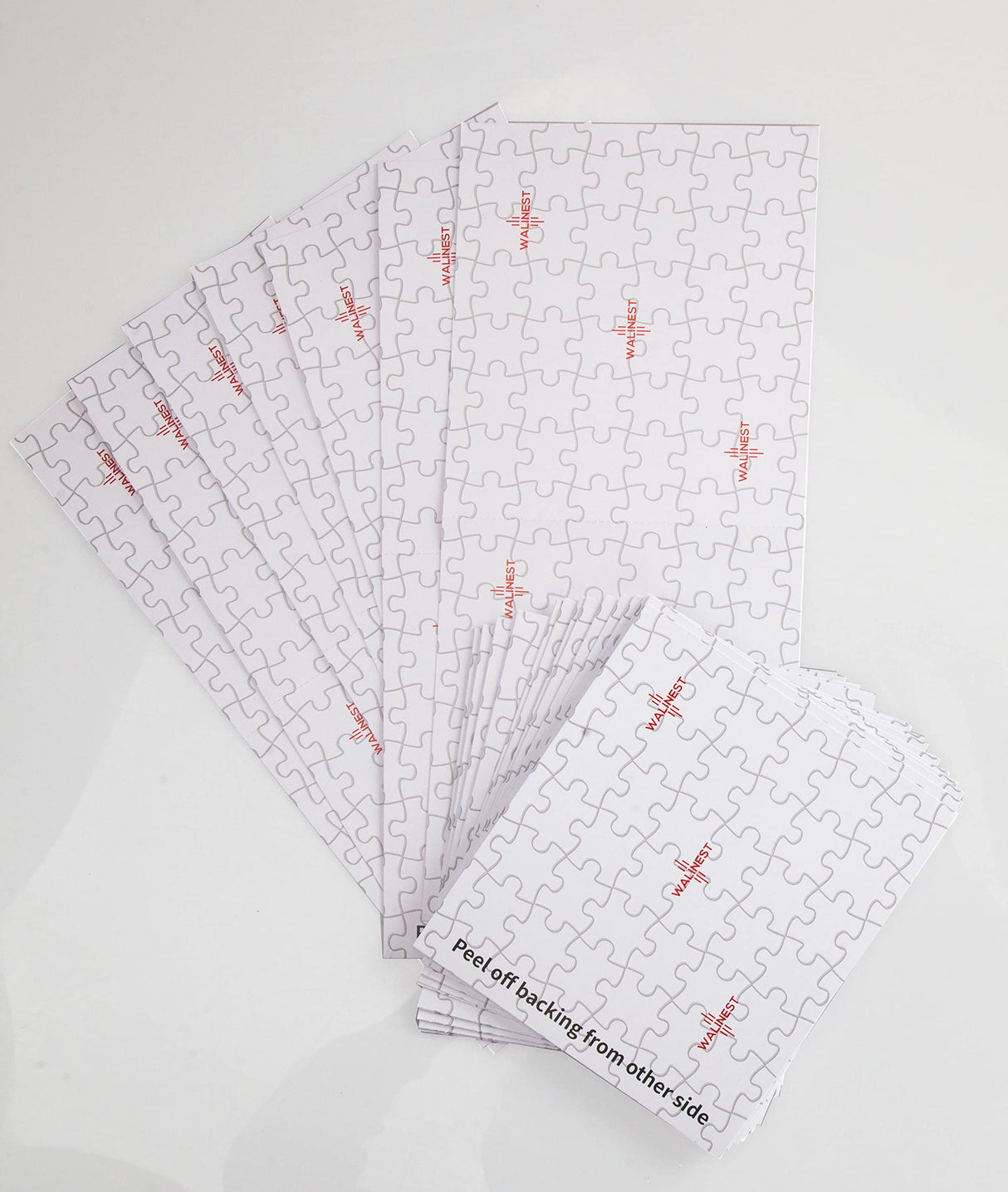 WALINEST 24 Glue Sheets Puzzle Saver Kit - No Mess Frame and Preserve for Large Puzzles - Save 4 x 1000 Piece Puzzles for Adults WALINEST