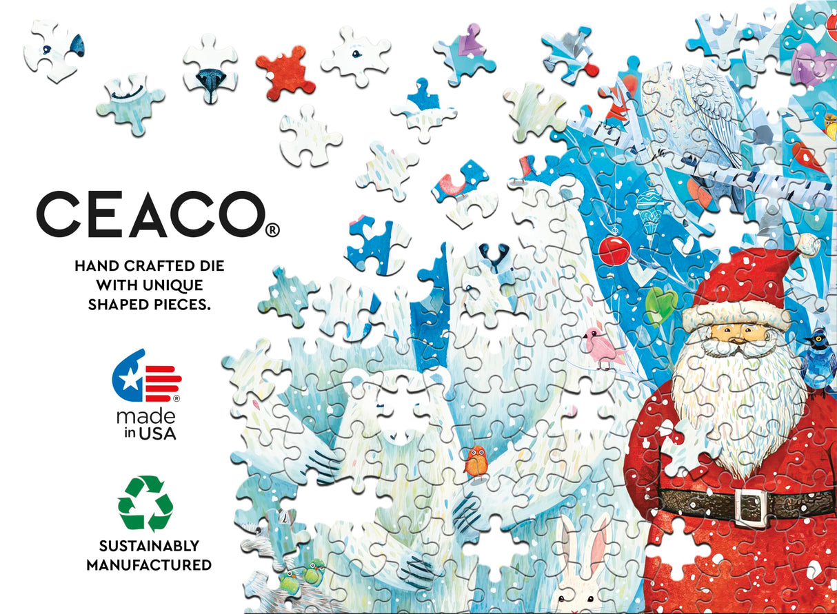 Ceaco - Holiday - Polar Portrait - 100 Piece Jigsaw Puzzle Ceaco