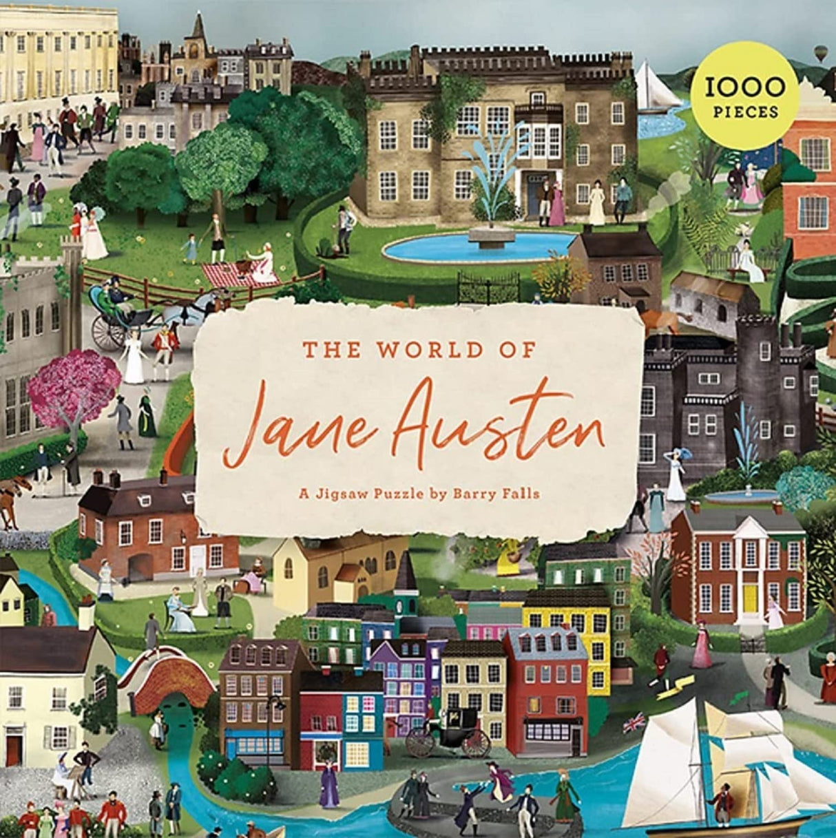 Laurence King The World of Jane Austen 1000 Piece Puzzle Laurence King