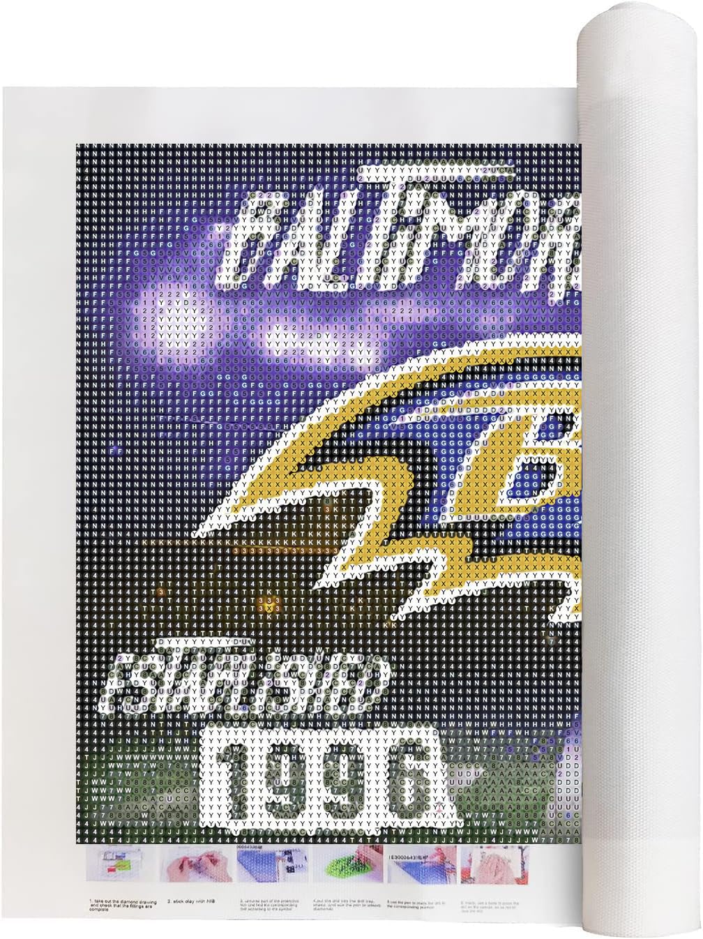 SaxSauly DIY 5D Diamond Painting Football by Number Kits for Adults, Diamond Art Painting Kits Round Full Drill Diamond Art Kits Sports Picture Arts Craft for Home Wall Art Decor 11.8x15.9 inch-13 SaxSauly