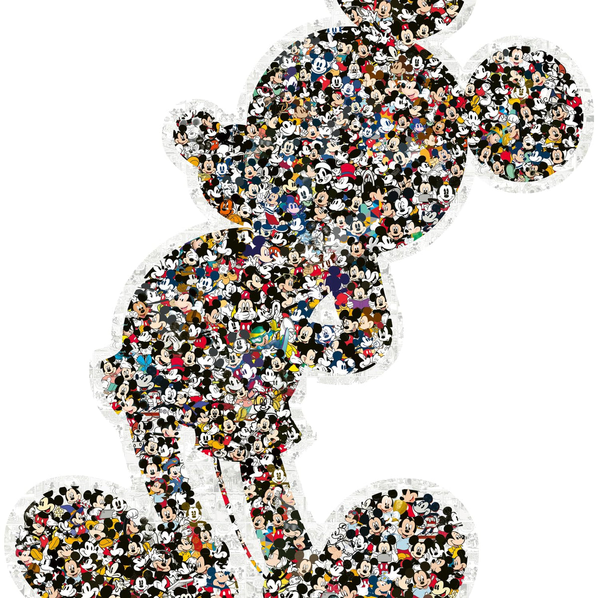 Ravensburger Disney Mickey Mouse Shaped 945 Piece Jigsaw Puzzle for Ad ...