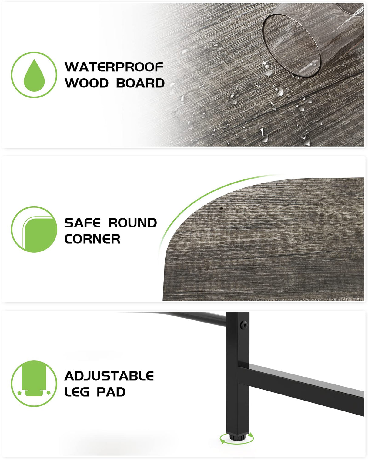 Teraves Reversible L Shaped Desk with Large Surface, 69 Inch Sturdy Corner Desk with Storage Shelves, Premium Office Computer Desk Workstation for Home Office Gaming Teraves