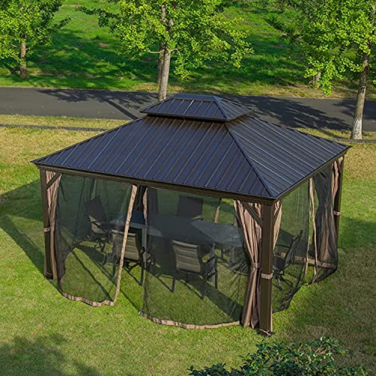 Domi Outdoor Living Replacement Parts of Gazebo domi outdoor living