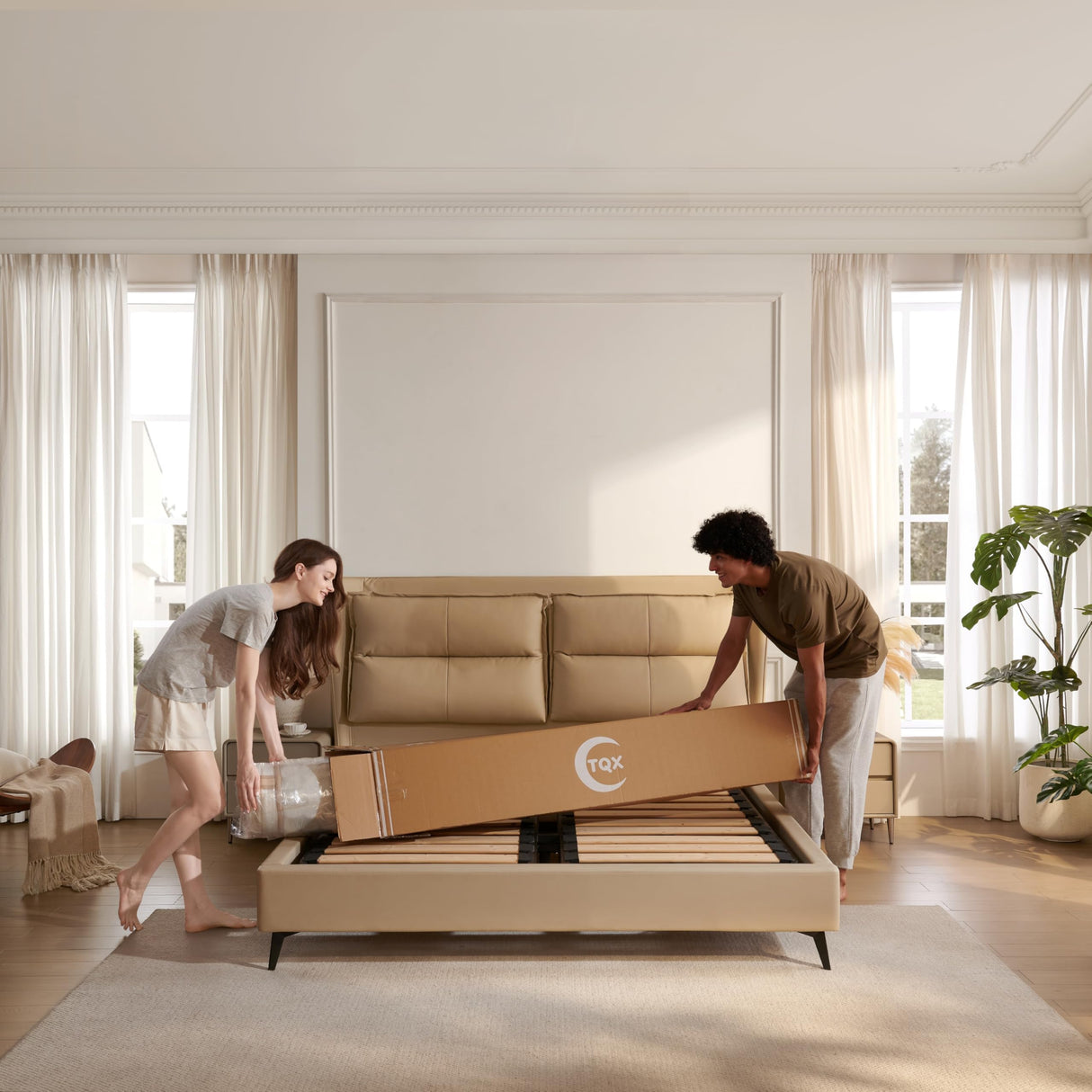 TQX Queen Mattress,12 Inch Hybrid Mattress in a Box: Memory Foam & Pocket Springs for Pressure Relief, Motion Isolation, Medium Firm,CertiPUR-US Certified,Fiberglass Free, 365 Night Trial TQX