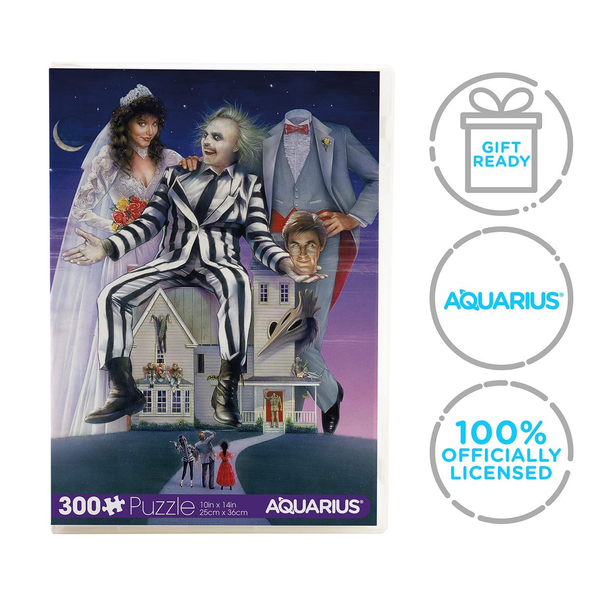 AQUARIUS - Beetlejuice Vuzzle 300 Piece Jigsaw Puzzle AQUARIUS