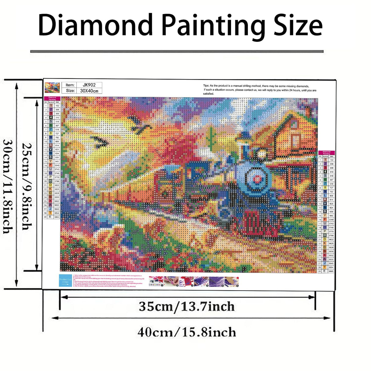 GXGLLPZBY 5D Dogs Diamond Painting Kits for Beginners, DIY Train Diamond Art Kits for Adult, Full Round Diamond Dot Gem Art Kits, Home Wall Decoration 11.8x15.8 Inches GXGLLPZBY