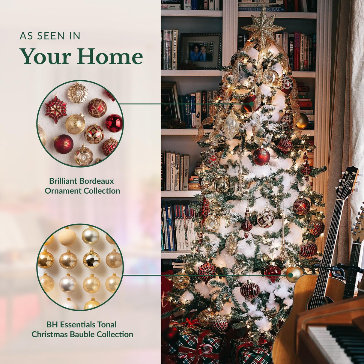 Balsam Hill | 6.5ft Prelit String Lights Clear LED Classic Blue Spruce Artificial Christmas Tree | PVC Needle Foliage | Easy Storage with Storage Bag | Suitable for Indoor Holiday Display Balsam Hill